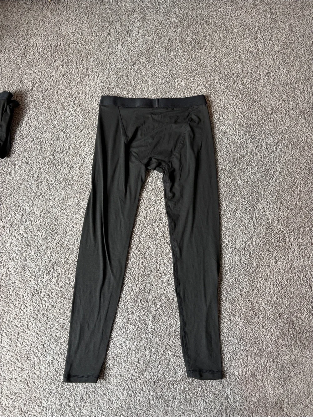 TWO Berkeley Jensen Men’s Small Black Long Thermal Underwear Base Layer